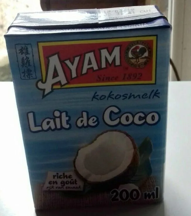 Lait de coco