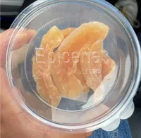 melon déshydraté aromatisé