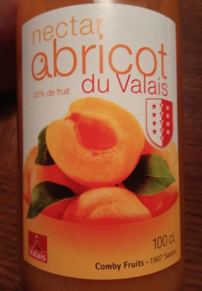 Nectar abricot du valais