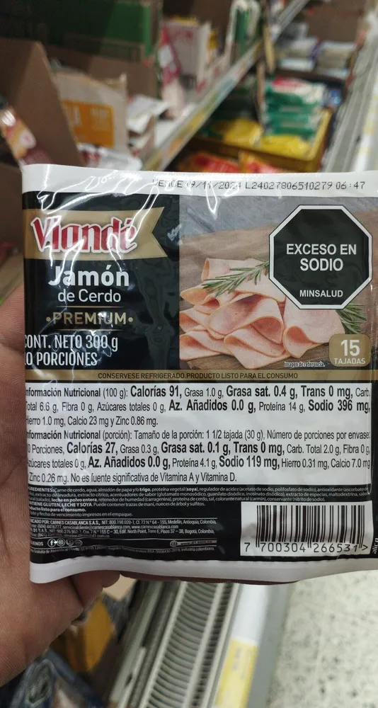 Jamón de Cerdo Premium