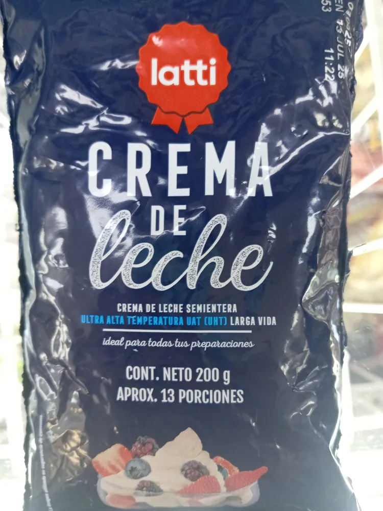 Latti Crema de Leche