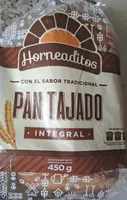 Pan Tajado Integral