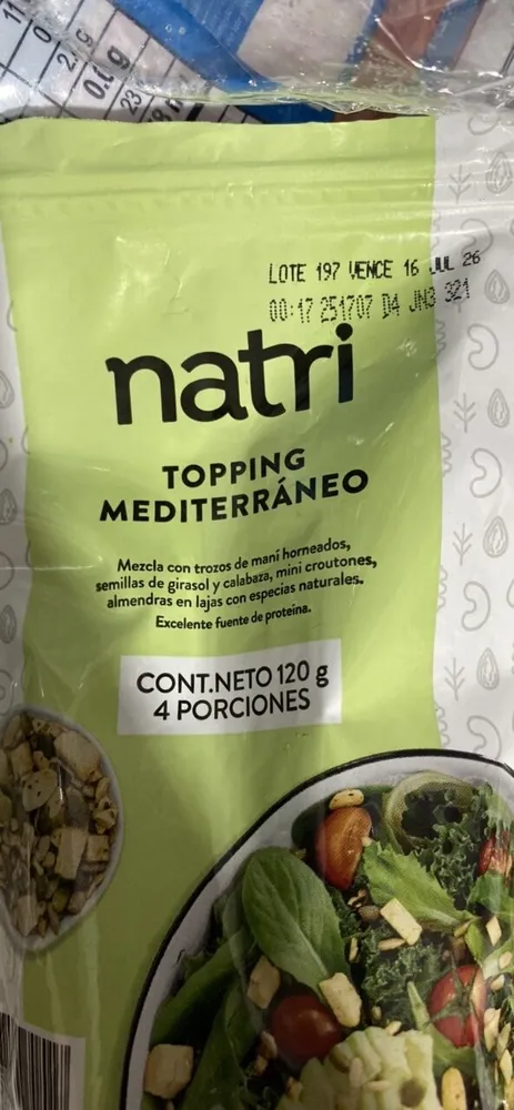 Topping Mediterraneo