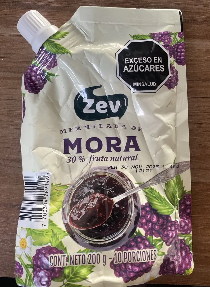 Mermelada de mora