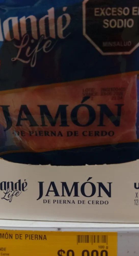 Jamón De Pierna De Cerdo