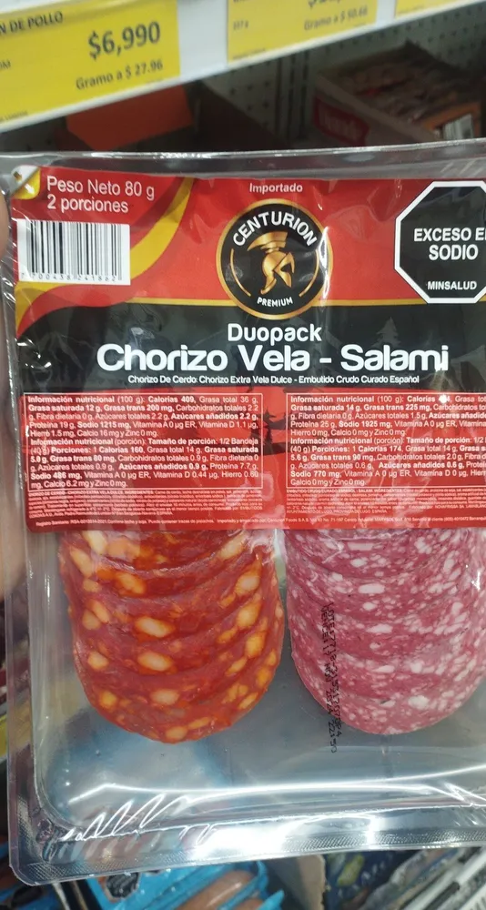 Chorizo Vela - Salami