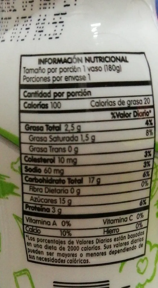 Yogur Manzana Verde