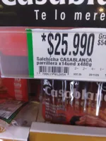 Salchicha parrillera Casablanca x14