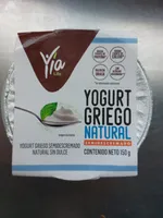 Yogurt Griego Natural Semidescremado