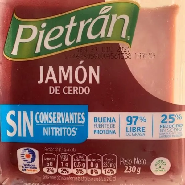jamón pietran