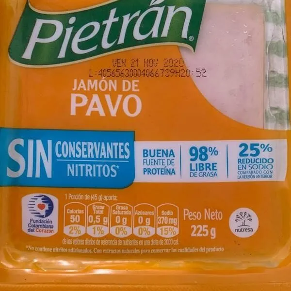 JAMÓN DE PAVO