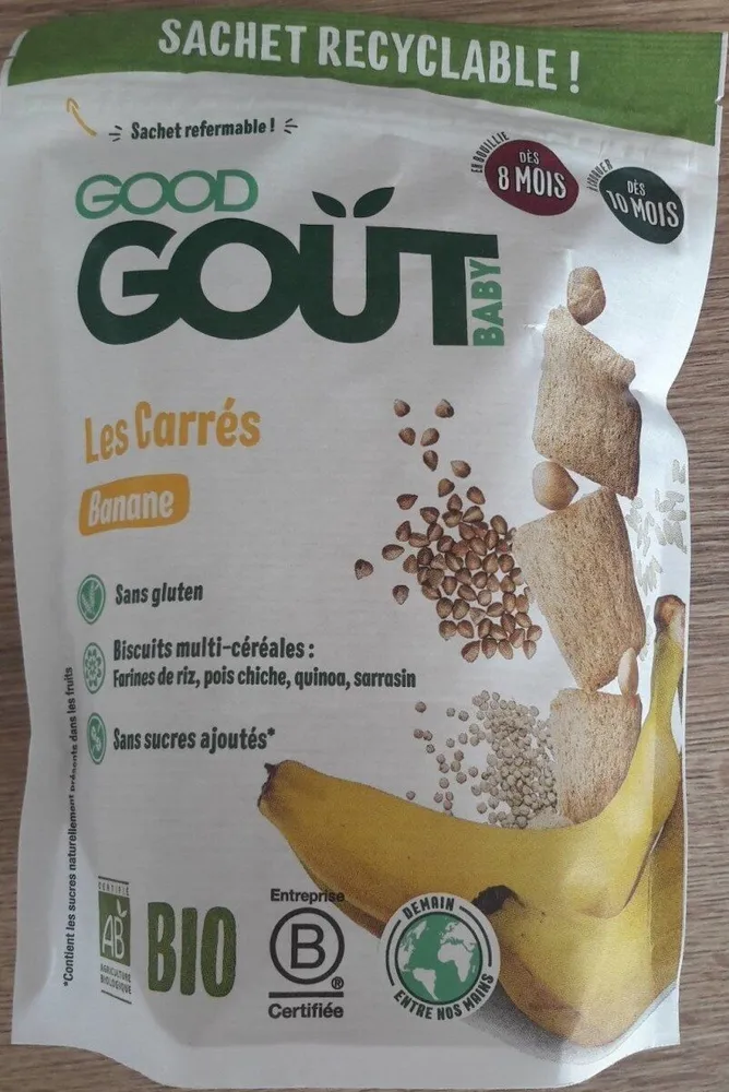 Les carrés banane