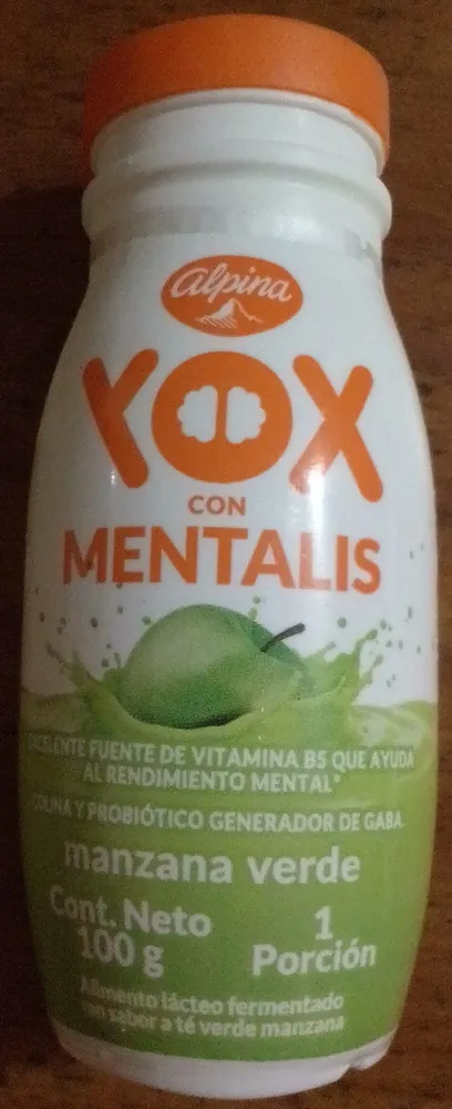 Yox con Mentalis Manzana Verde