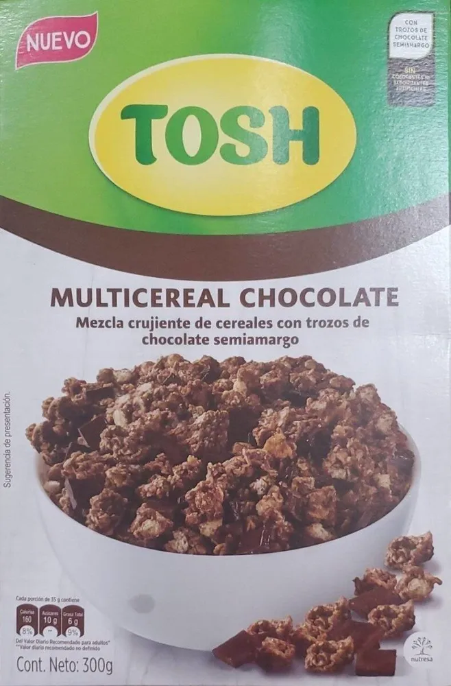 Tosh multicereal chocolate