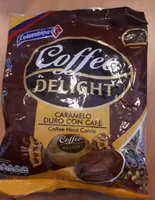 Colombina Coffee Delight Hard Candy Coffee, Caramelo de Cafe