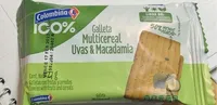 Galleta Multicereal Uvas & Macadamia