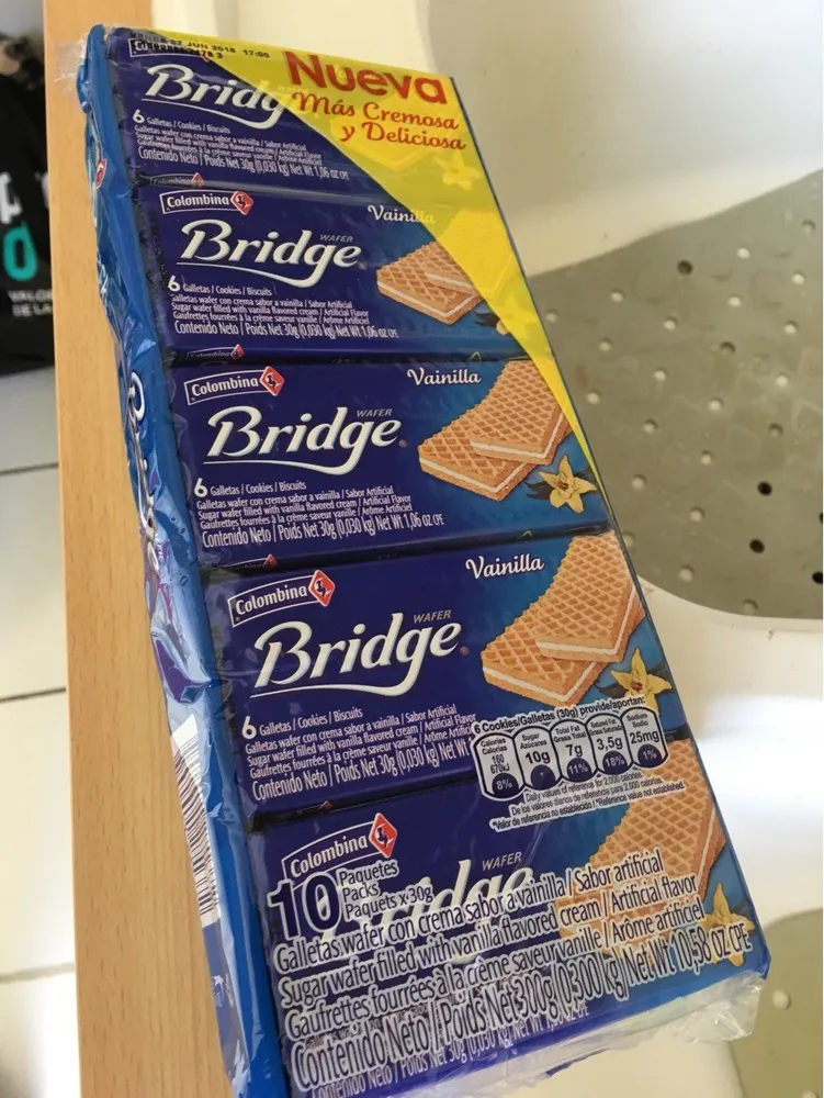 Bridge wafer vainilla
