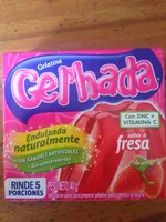 Gel'hada Sabor a Fresa