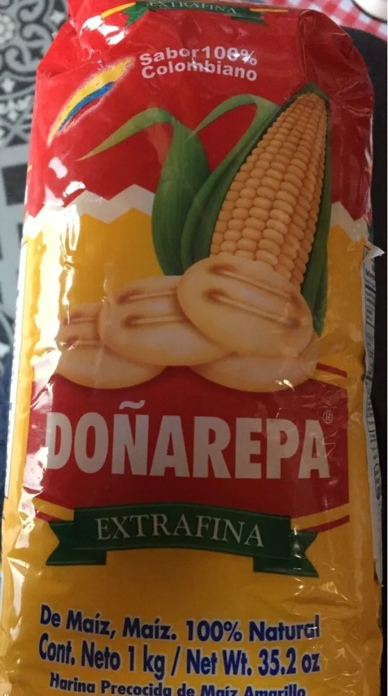 Harina de Maíz Amarillo Extrafina