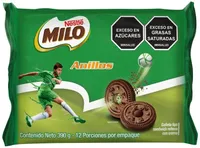 Milo galletas anillos x 12 und