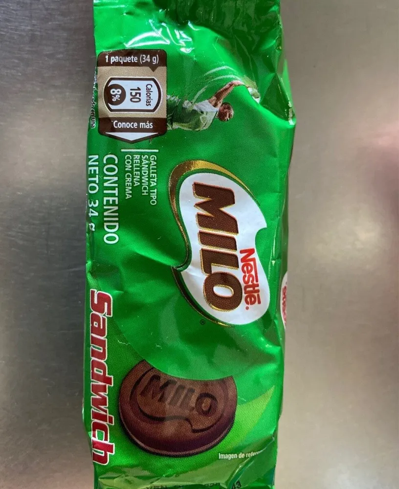 Milo sándwich x 12 und