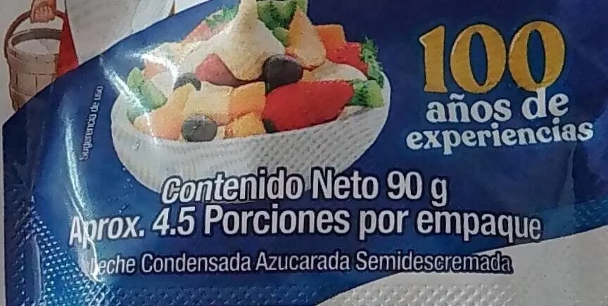 Leche condensada azucarada