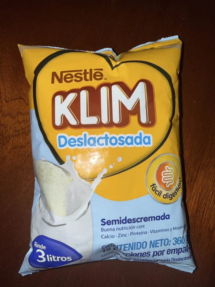 Le leche en polvo clean deslactosada