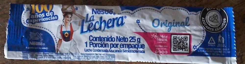 Leche condensada azucarada