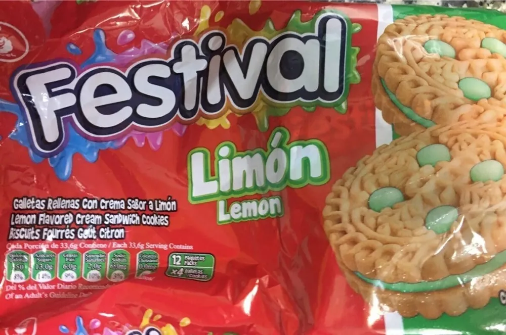 Galletas festival limón