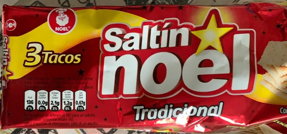 Saltín noel Tradicional