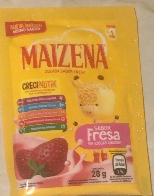 Colada sabor fresa