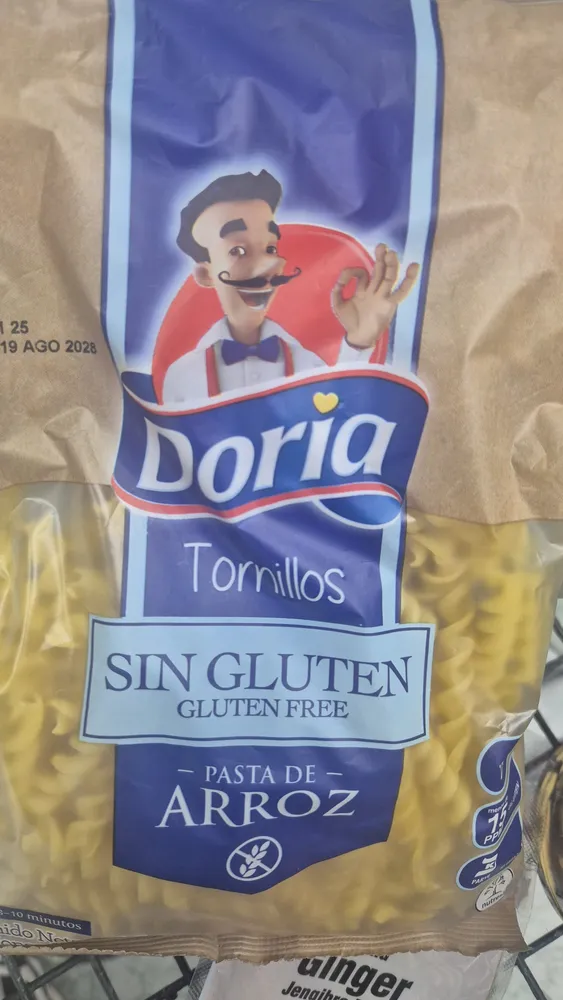 Doria Tornillos Sin Gluten