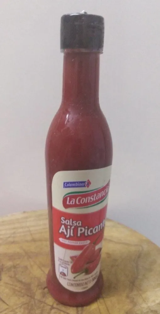 Salsa Ají picante la constancia