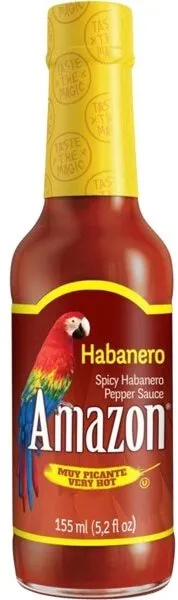 Salsa habanero muy picante