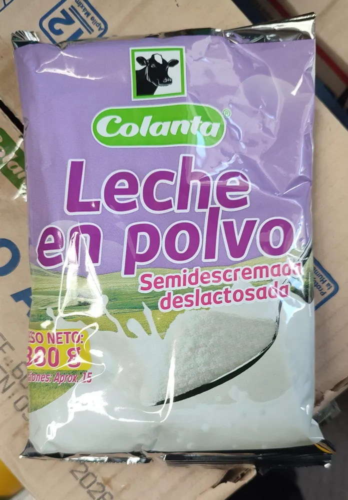 Leche En Polvo Semidescremada Deslactosada