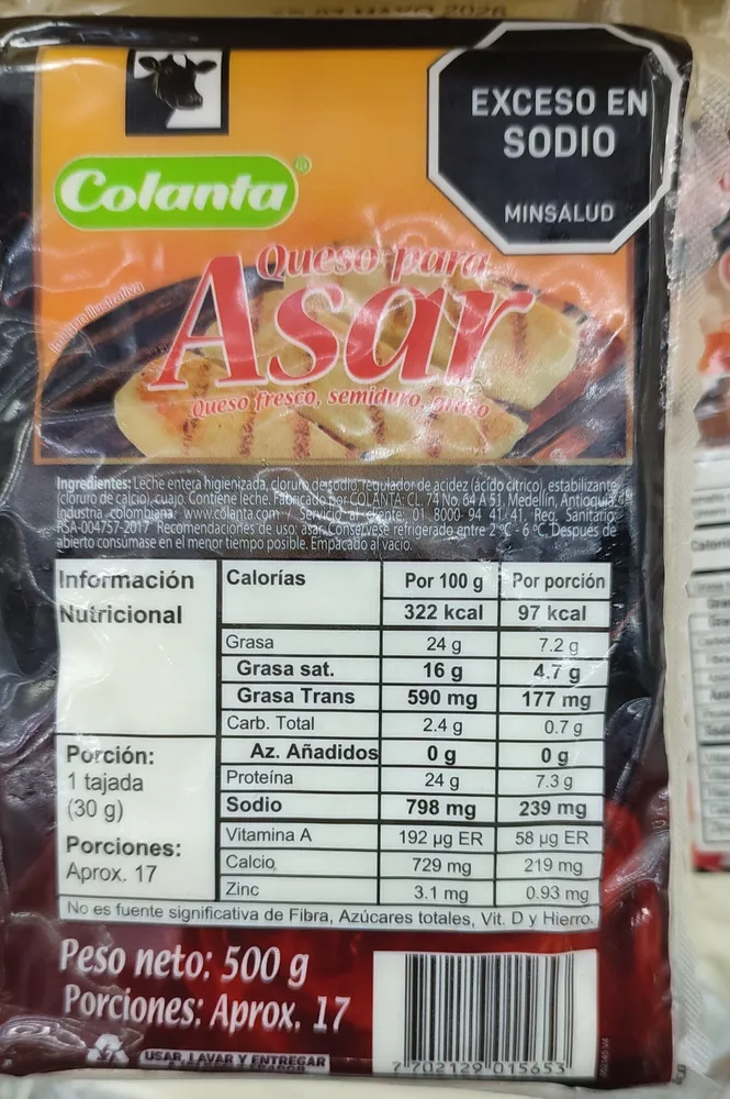 Queso Para Asar