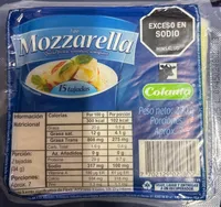 Queso tipo mozarella