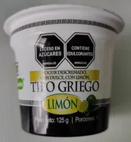 Yogur descremado con dulce con limon
