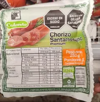 Chorizo Santarrosano 250g
