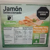 Jamón seleccionado 143g