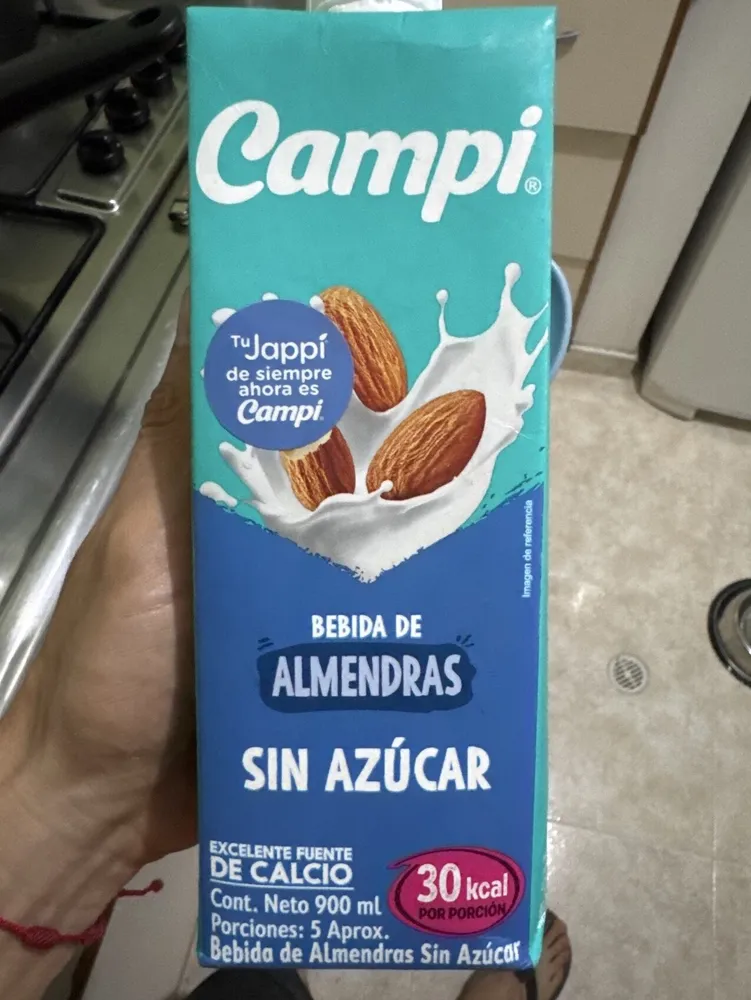 Bebida De Almendras Sin Azúcar