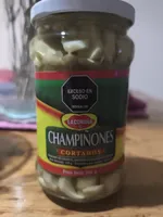 Champiñones cortados