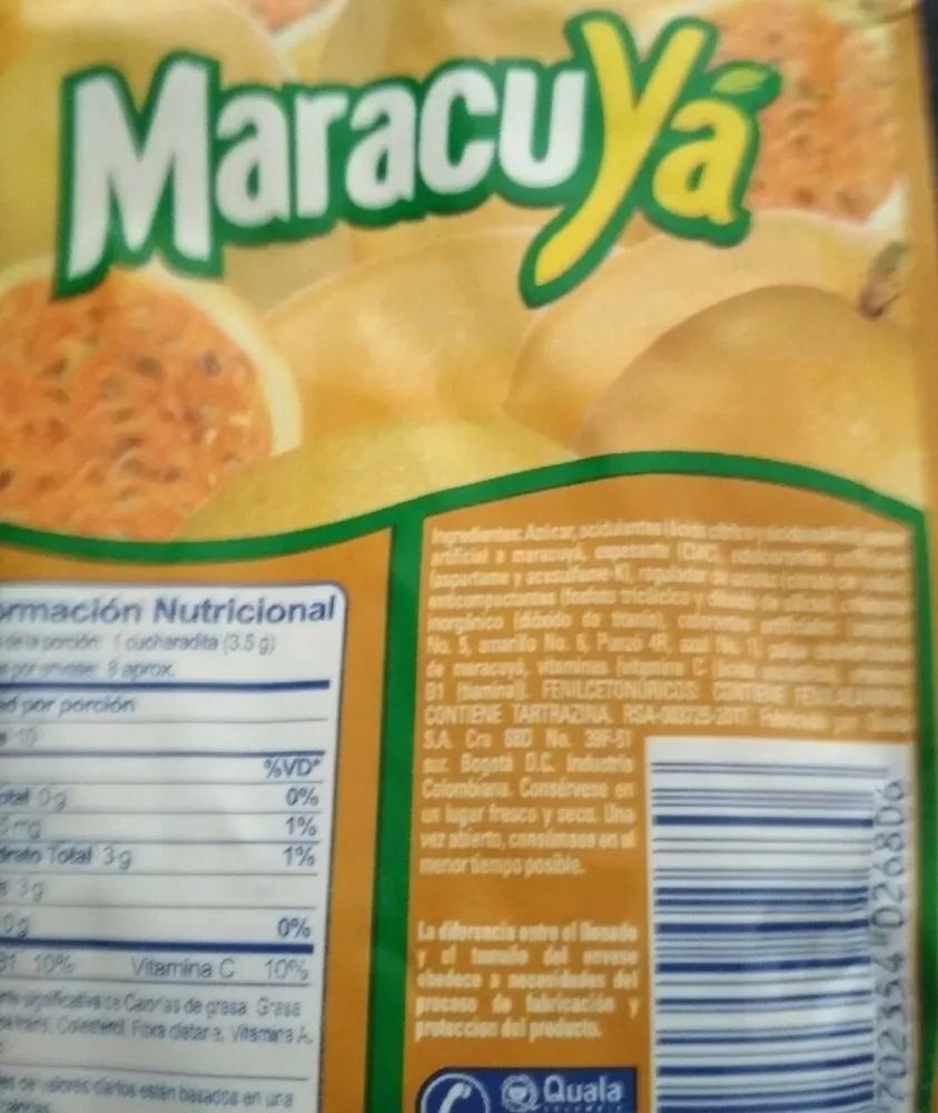 Maracuyá