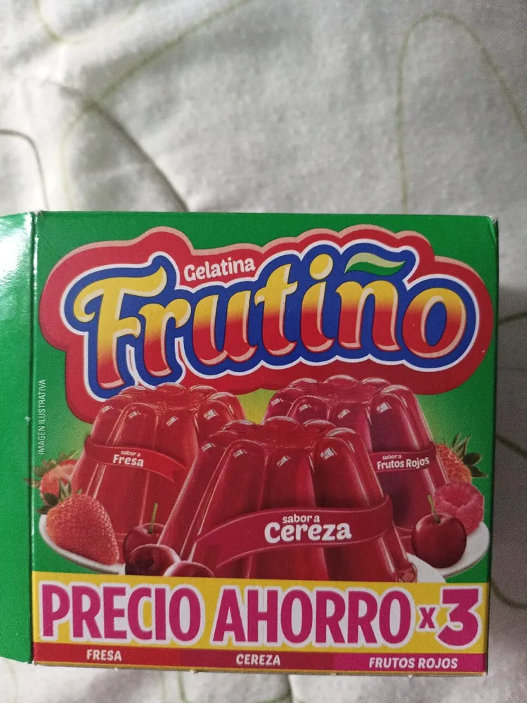 Gelatina sabor a fresa