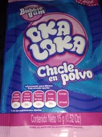 Oka Loka Chicle en polvo