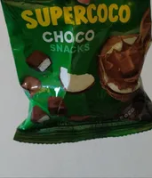 Snack de coco recubiertos sabor chocolate