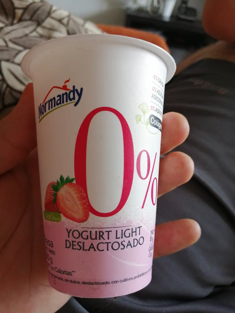 Yogurt Light Deslactosado Fresa