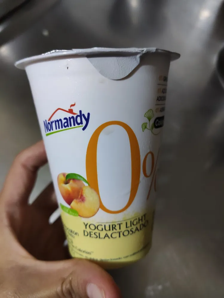 Yogurt Light Deslactosado Durazno