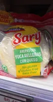 Arepa de yuca rellenas de queso