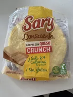 Sary Consciente Arepas con Queso Crunch